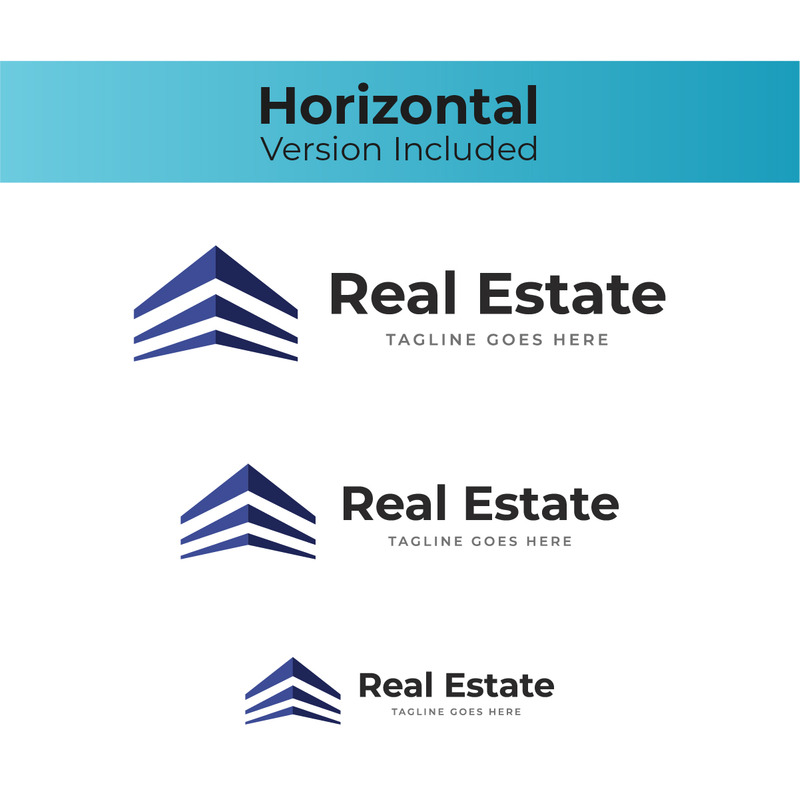 Modello di logo minimalista immobiliare - Caratteristiche Immagine 4