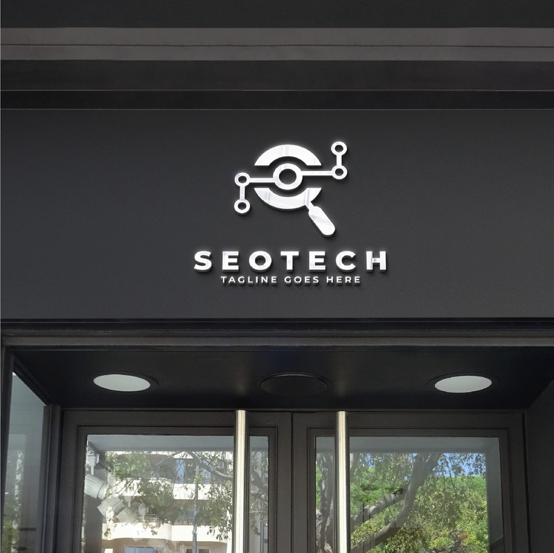 Минималистский шаблон логотипа SEO Tech - Features Image 11