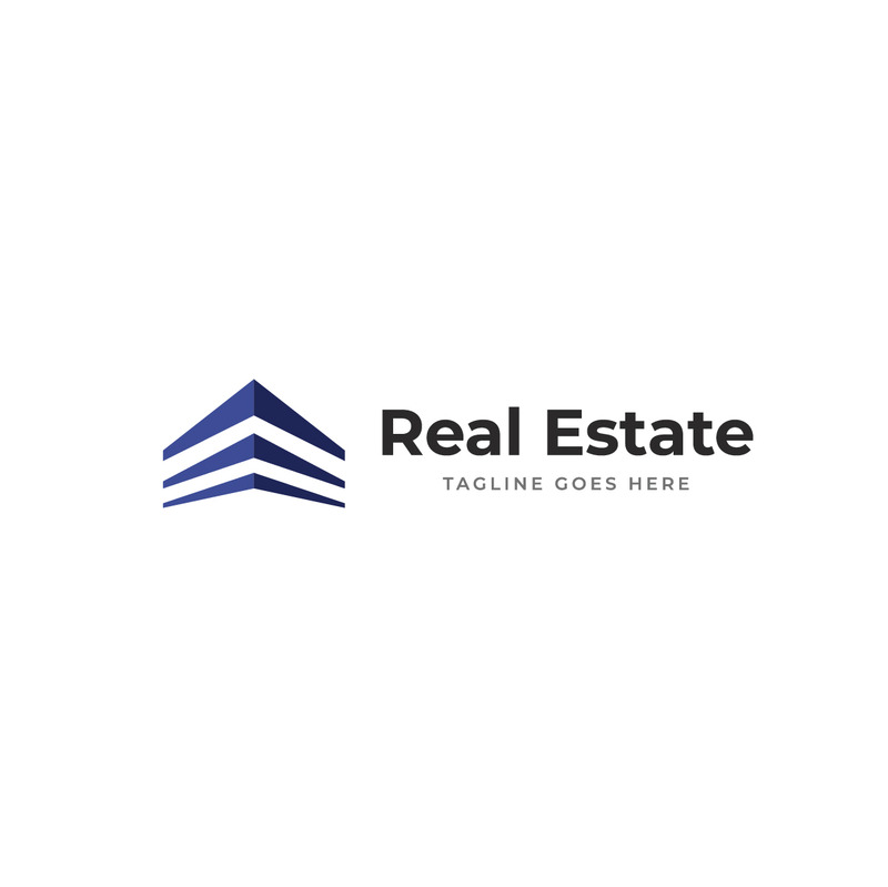 Modello di logo minimalista immobiliare - Caratteristiche Immagine 5