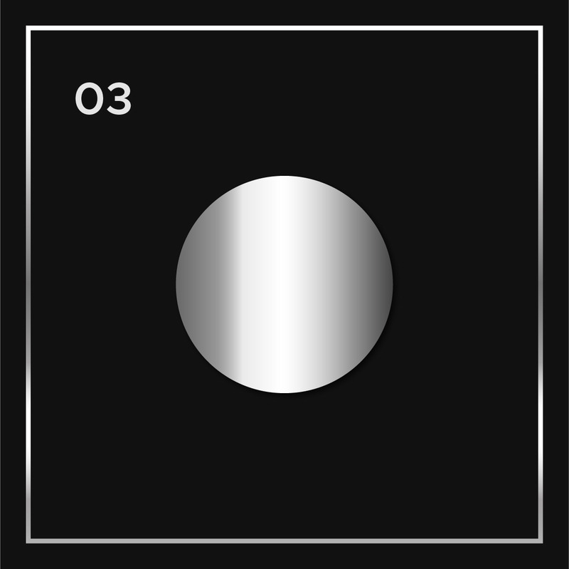 9 Silver Gradients Template Vectors - Features Image 3