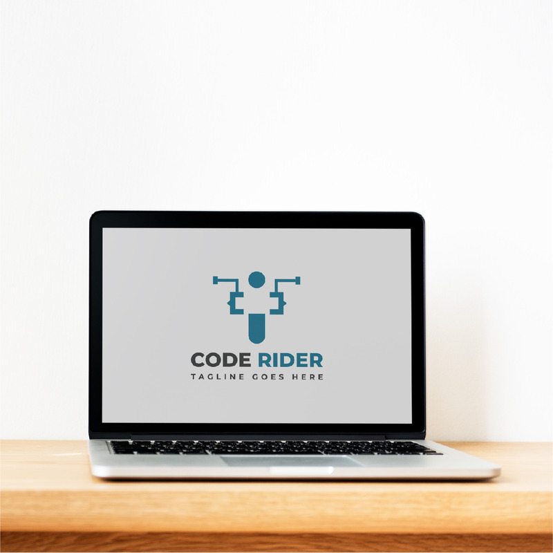 Code Rider Minimalist Logo Template - Features Image 13