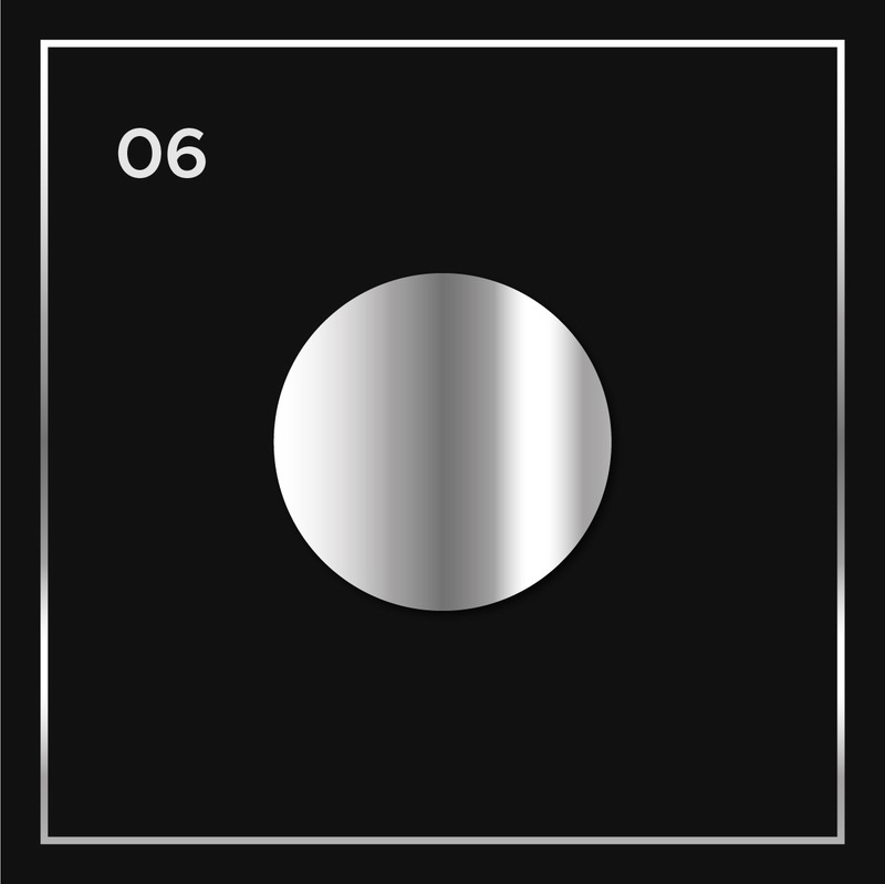 9 Silver Gradients Template Vectors - Features Image 6