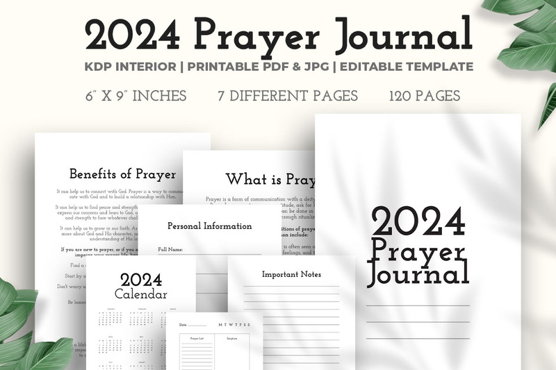 2024 Prayer Journal Kdp Interior - Features Image 1