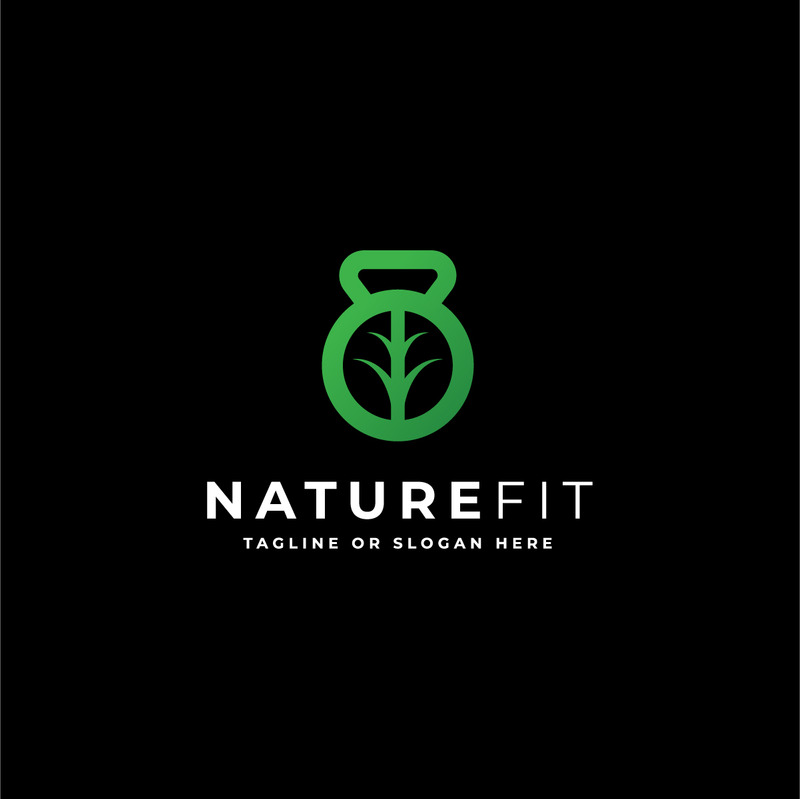 Modello di logo minimalista NatureFit - Caratteristiche Immagine 3