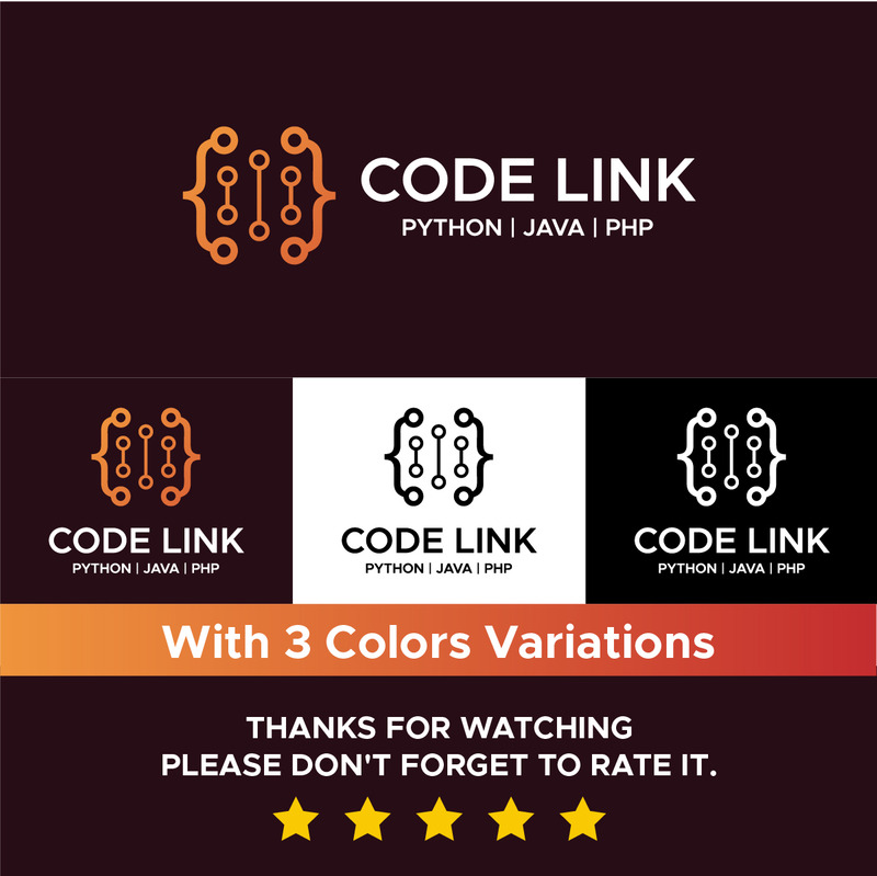 Code Link Logo Template | Specially Design For Coders - Features Image 11
