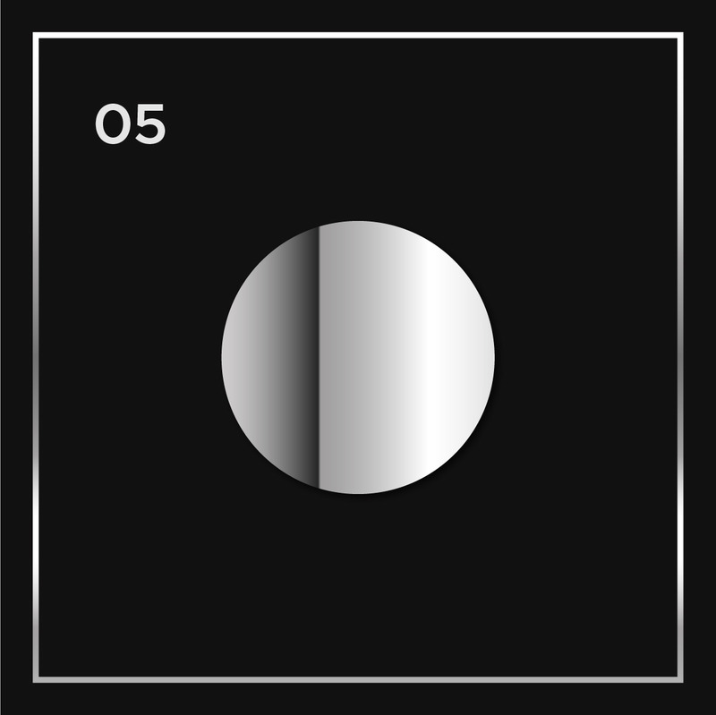 9 Silver Gradients Template Vectors - Features Image 5