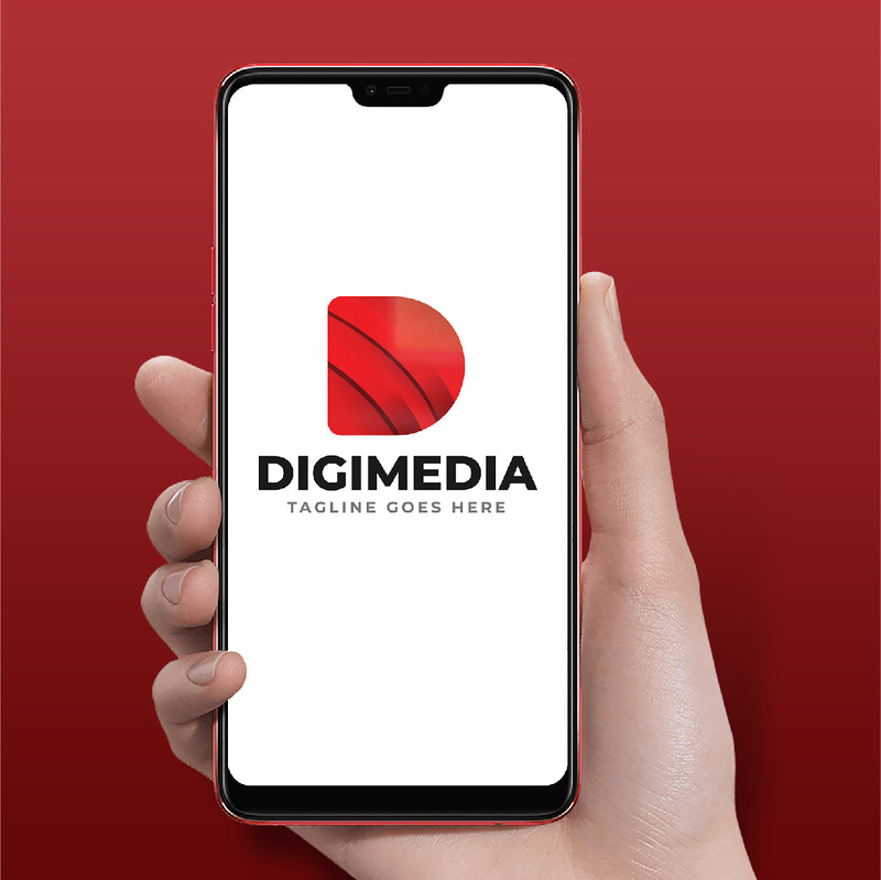 DigiMedia modello lettera D Logo - Caratteristiche Immagine 3
