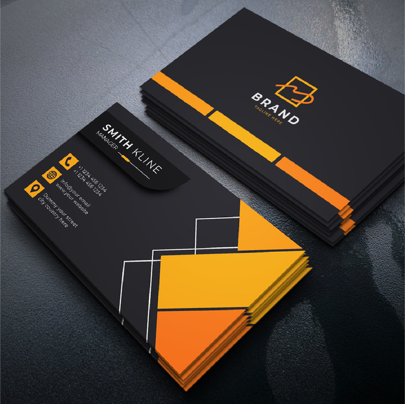 Визитная карточка | Том: 54 - Шаблон фирменного стиля - Features Image 2