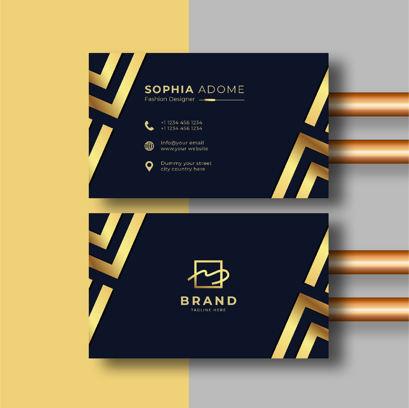 Визитная карточка | Том: 55 - Шаблон фирменного стиля - Features Image 3