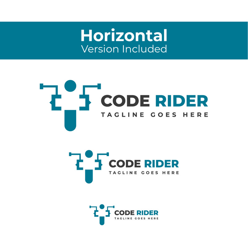 Code Rider Minimalist Logo Template - Features Image 7