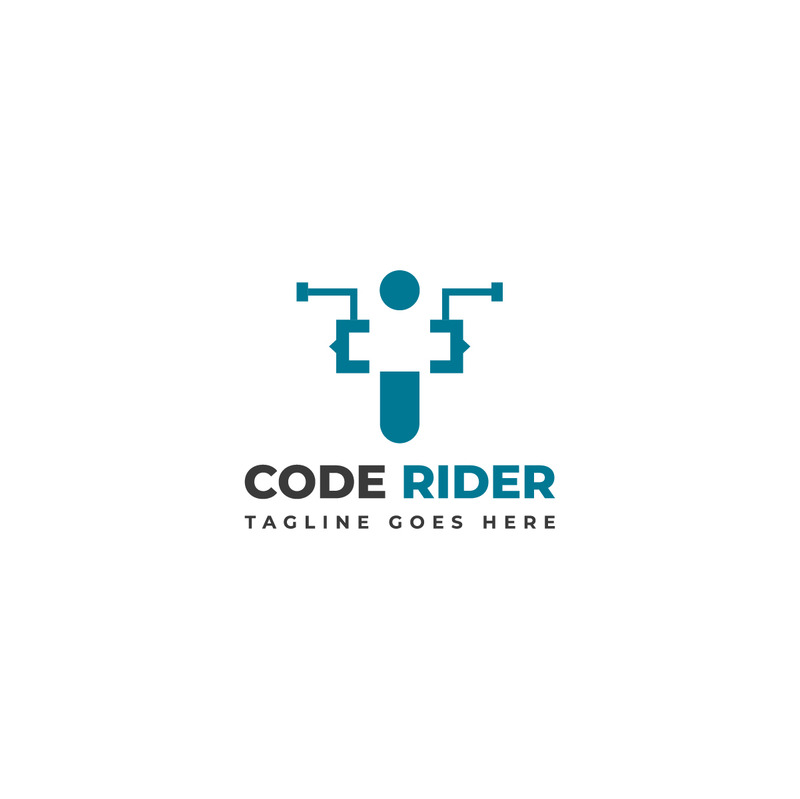 Code Rider Minimalist Logo Template - Features Image 3