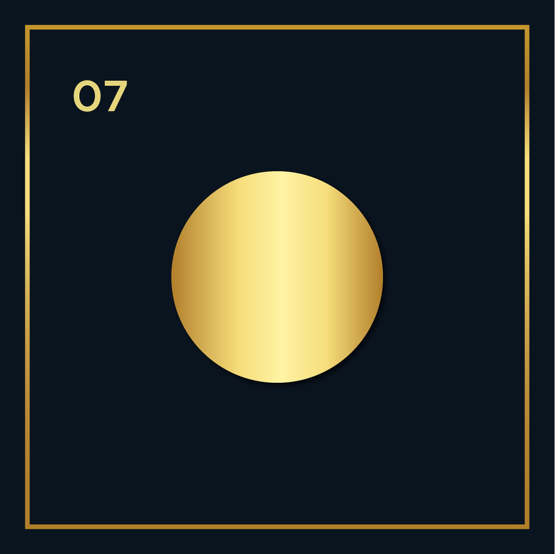 9 Golden Gradients Template Vectors - Features Image 7