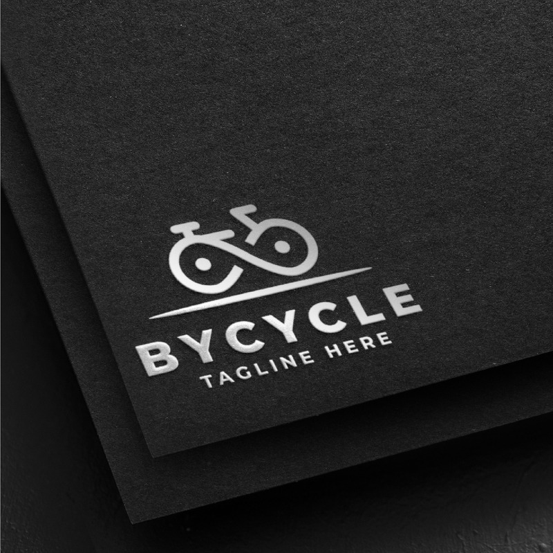 Modello di logo minimalista per biciclette - Caratteristiche Immagine 8
