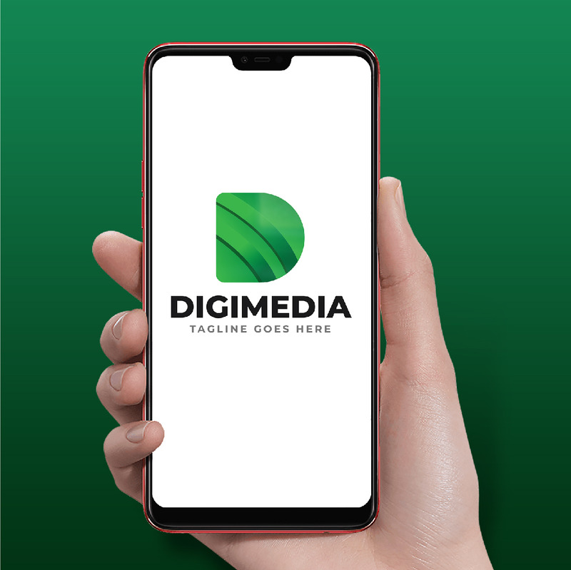 DigiMedia modello lettera D Logo - Caratteristiche Immagine 2