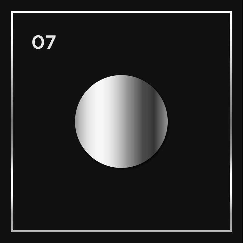 9 Silver Gradients Template Vectors - Features Image 7