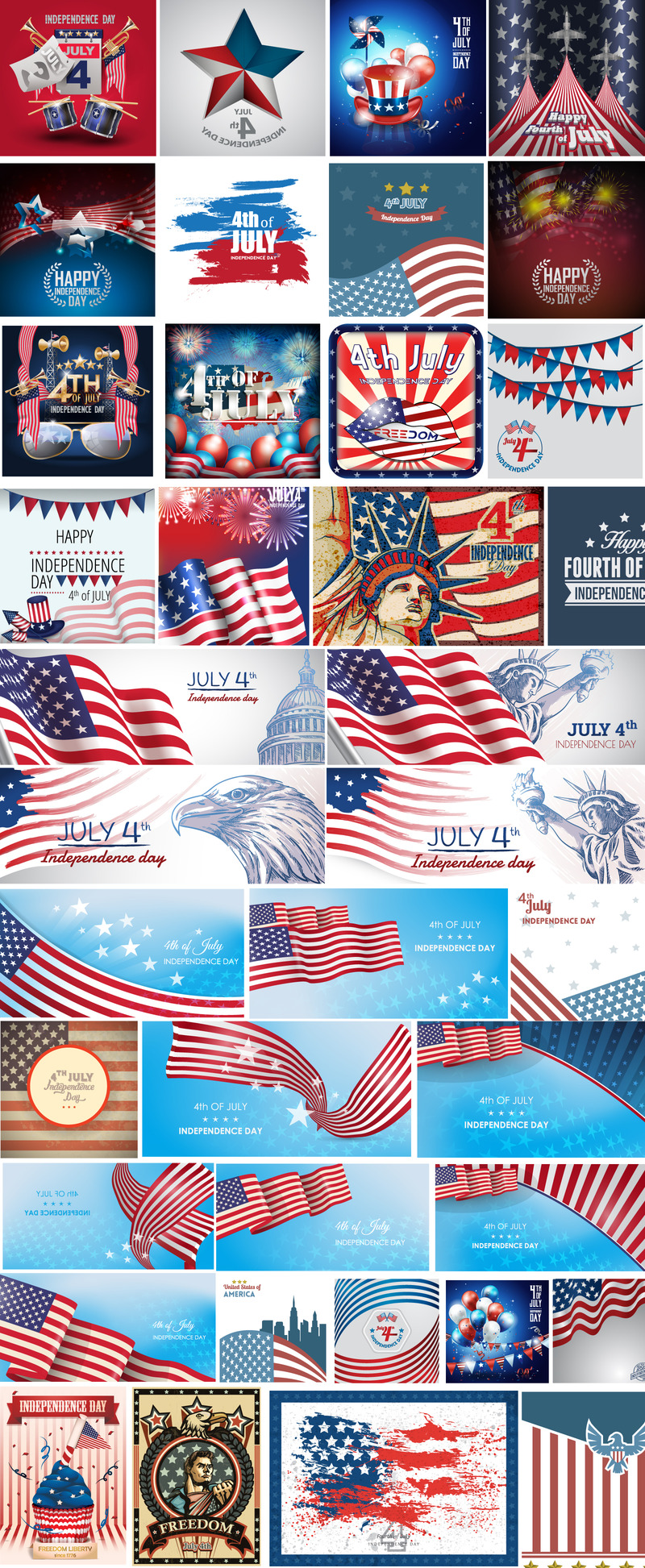 4th of July USA Independence Day Bundle - Features Image 2