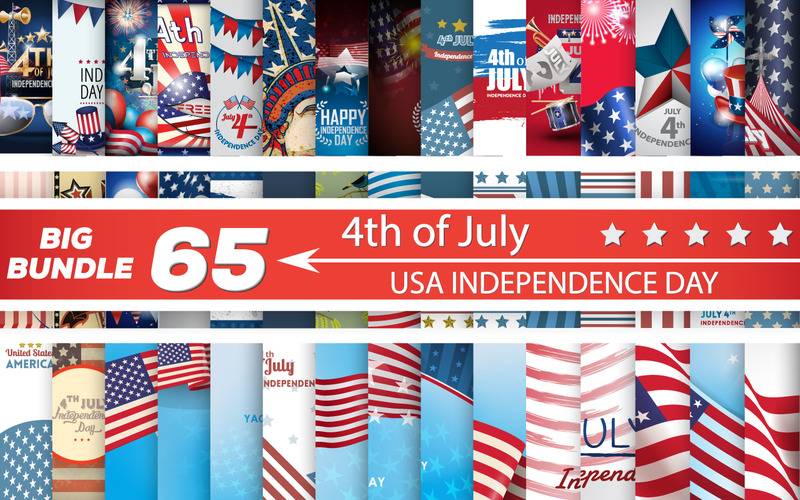 4th of July USA Independence Day Bundle - Features Image 1