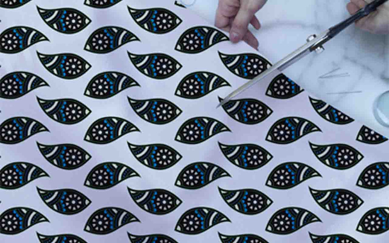 Disegno del modello senza cuciture di sublimazione di Paisley - Caratteristiche Immagine 5