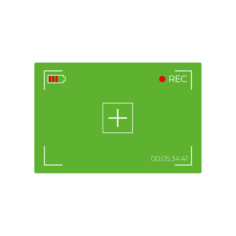 Interface de gravação de tela de câmera de vídeo profissional - Features Image 1