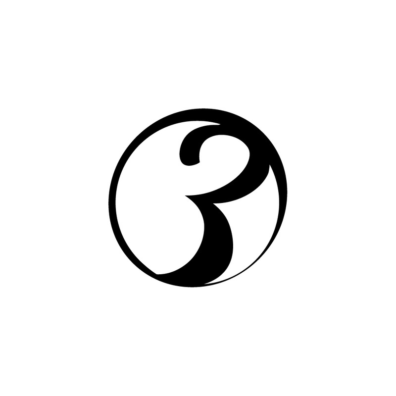 3 Nya nummer Unik Cut Modern Logotyp - Features Image 1