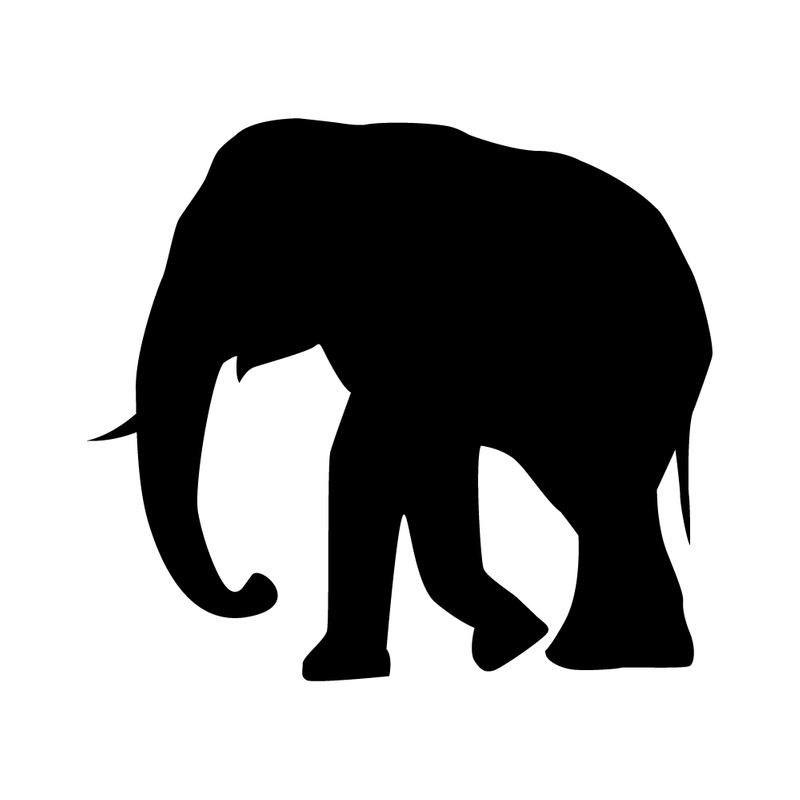 Ícone de animal selvagem elefante - Features Image 1