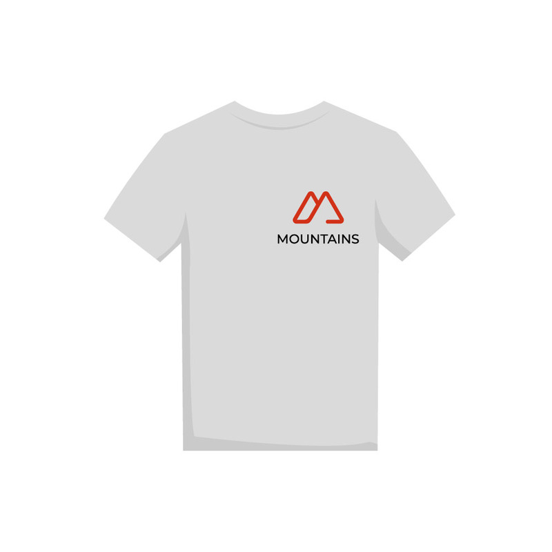 Logo de montagne avec initiale abstraite M - Caractéristiques de l’image 1