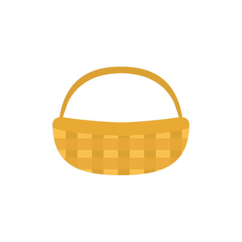 Иллюстрация плетёной вручную корзины: натуральное волокно для домашнего декора в деревенском стиле - Features Image 1