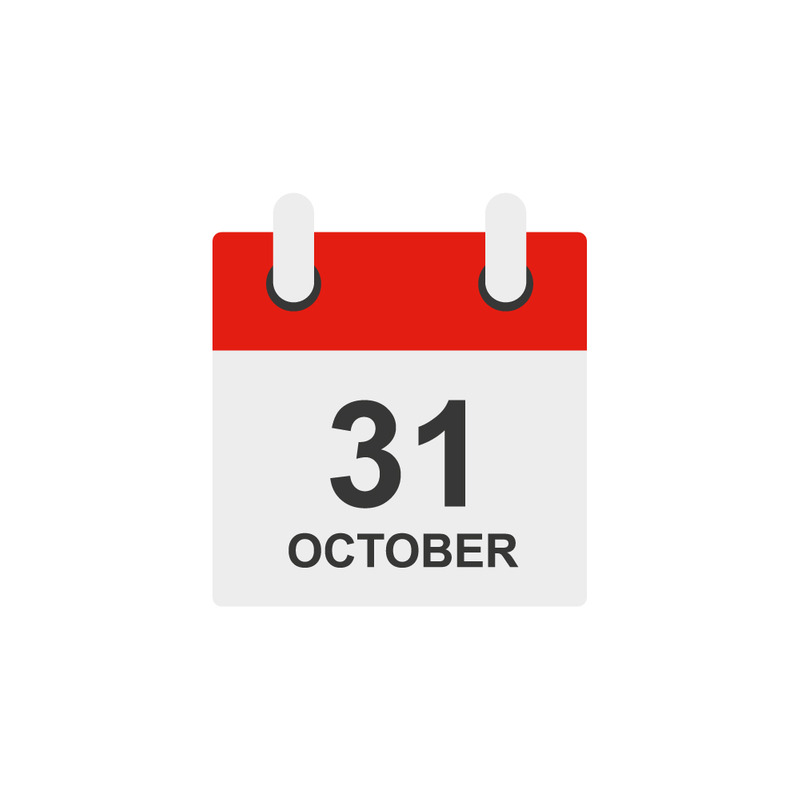 Spooky Halloween Calendar Design for October 31st Celebrations - Features Image 1