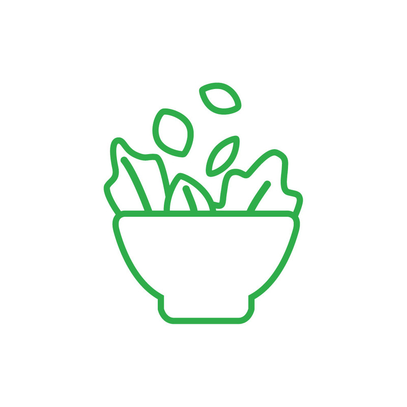 Groentemandpictogram – Overzicht van verse voedselproductie voor landbouw- en levensmiddelenontwerp - Features Image 1