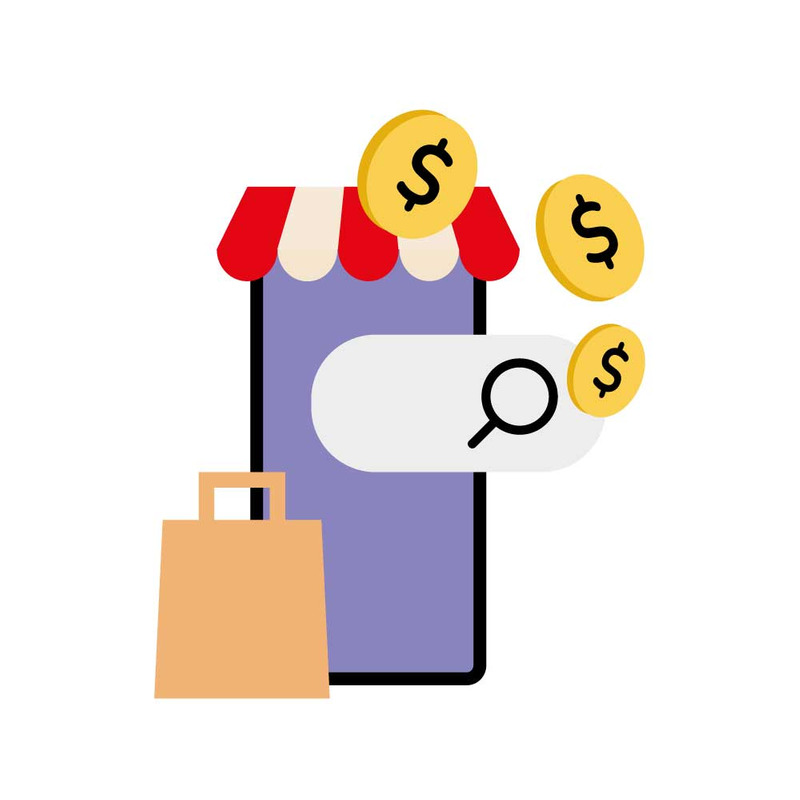 Vibrant E-commerce Shopping Cart Concept Illustration - Features Image 1