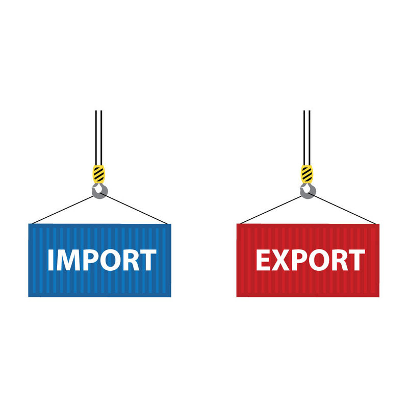Import Export Logistics Concept: Cargo Crane Container Design - Features Image 1