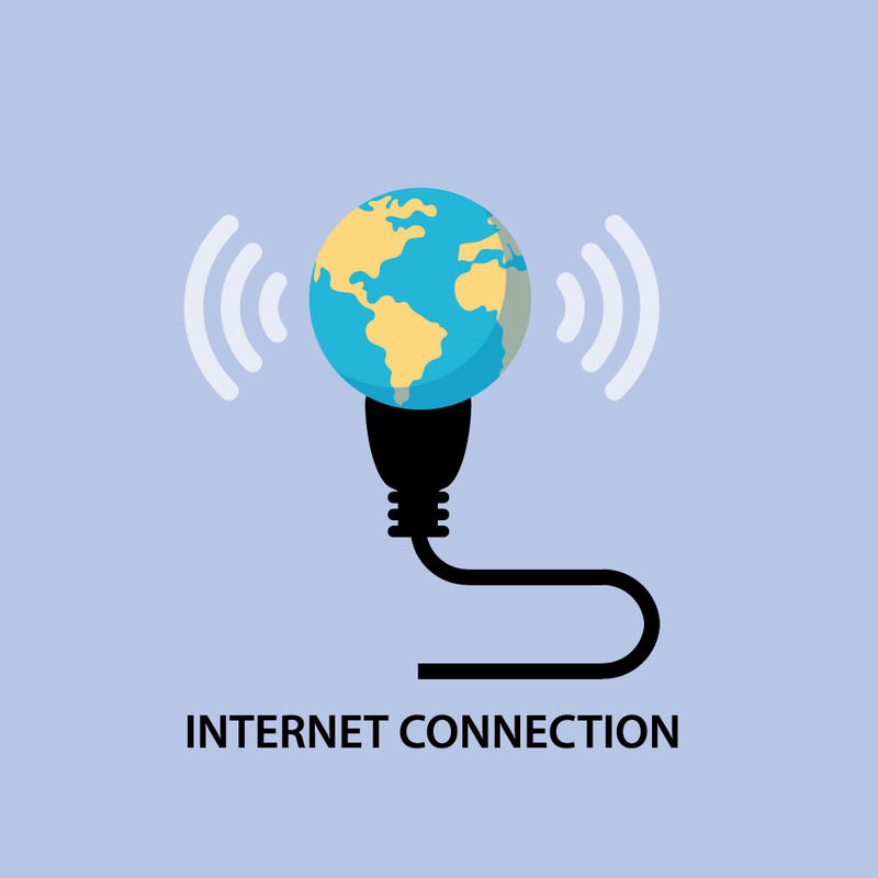 Ilustracja wektorowa technologii połączeń sieciowych globalnych - Obraz funkcji 1