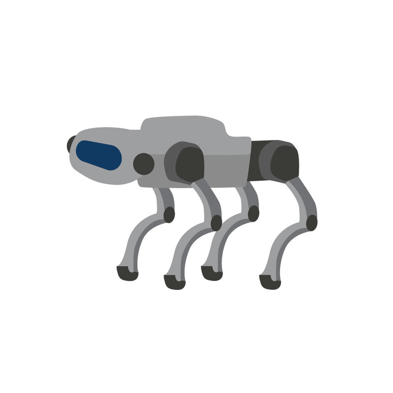 Pokročilý čtyřnohý robotický asistenční systém s umělou inteligencí - Features Image 1