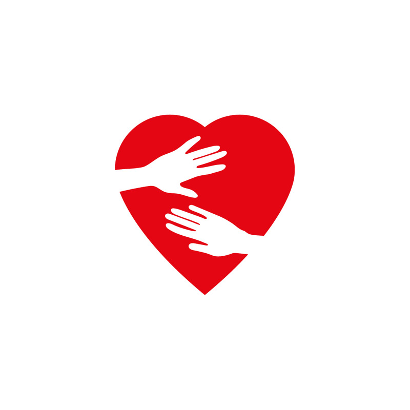 Two Hands Embracing Heart Symbol of Love and Compassion - Features Image 1