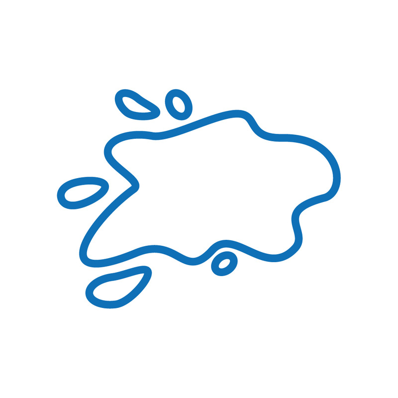Flat milk splash. Vector illustration. Design elements - Features Image 1