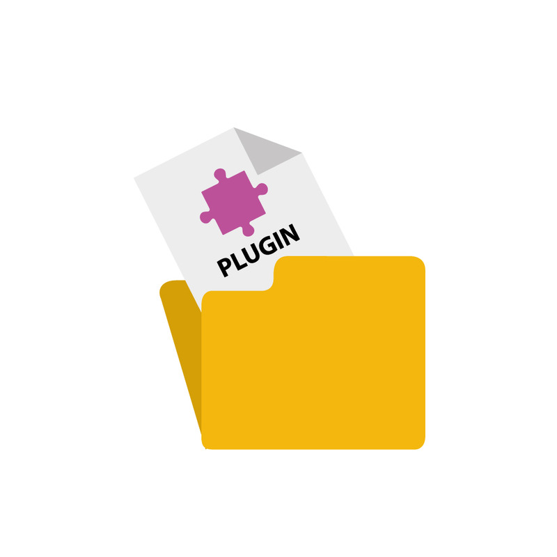 Premium Golden Plugin Folder for Secure Website Add-On Management - Features Image 1