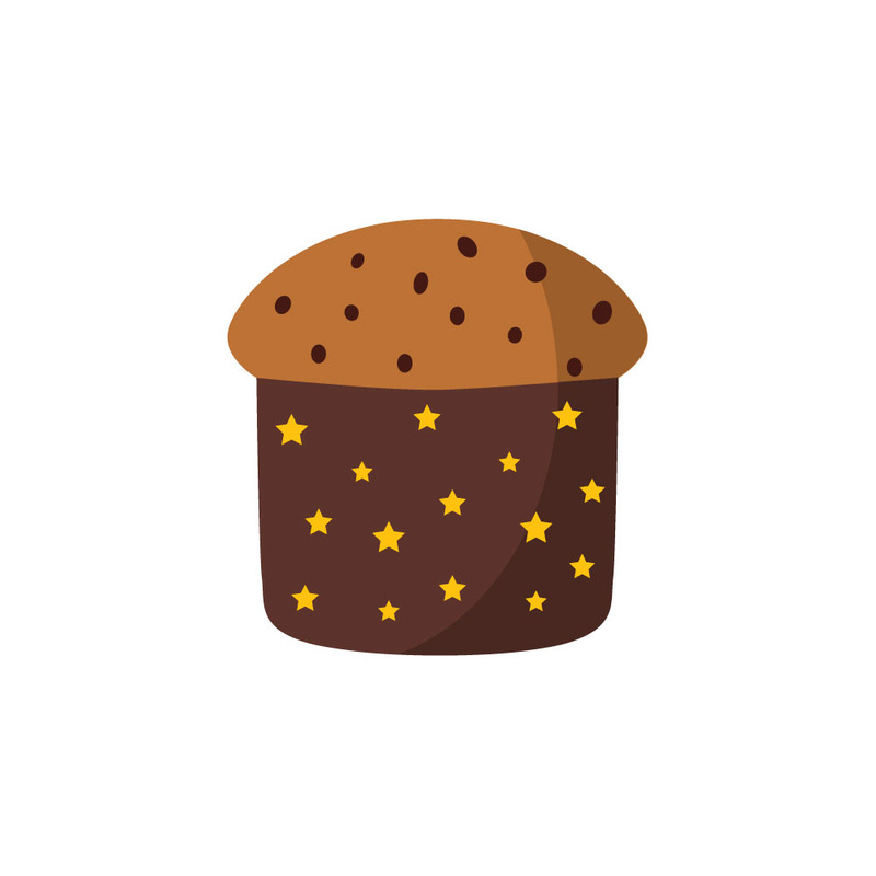 İtalyan Panettone Tatil Ekmeği Şablonu - Features Image 1