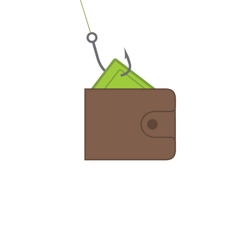 Digital Wallet Fraud Security Alert Vector Icon - Features Image 1