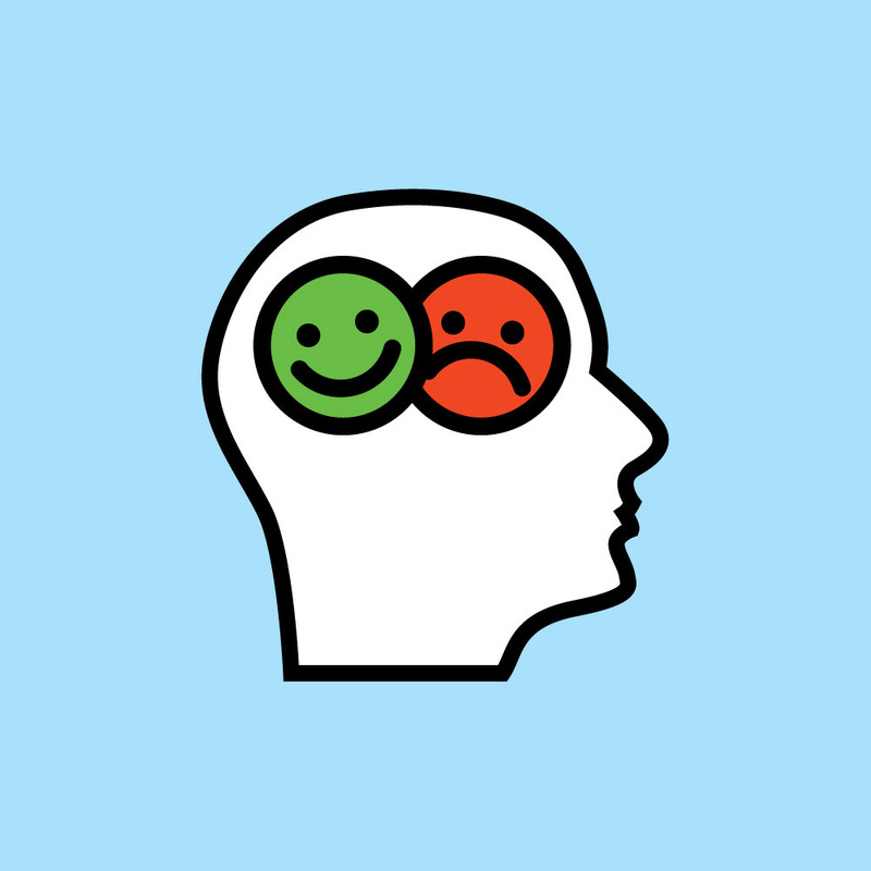 Colorful Emotional Faces Mental Health Illustration - Features Image 1