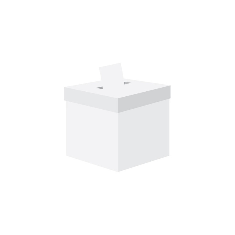Realistic 3D Election Box Vector Mockup for Voting Ballot - Features Image 1