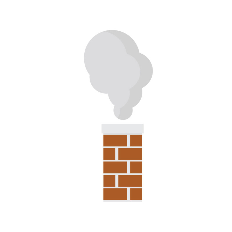 House Chimney Cartoon Vector Icon for Web Design - Features Image 1