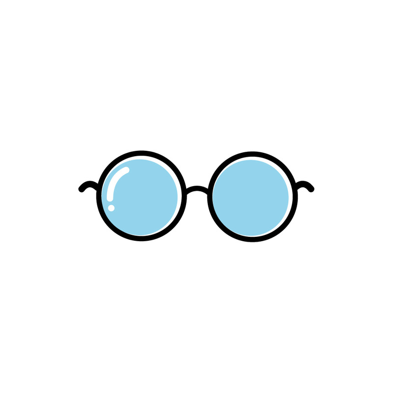 Stylish Light Blue Lens Eyeglasses for Vision and Fashion - Features Image 1