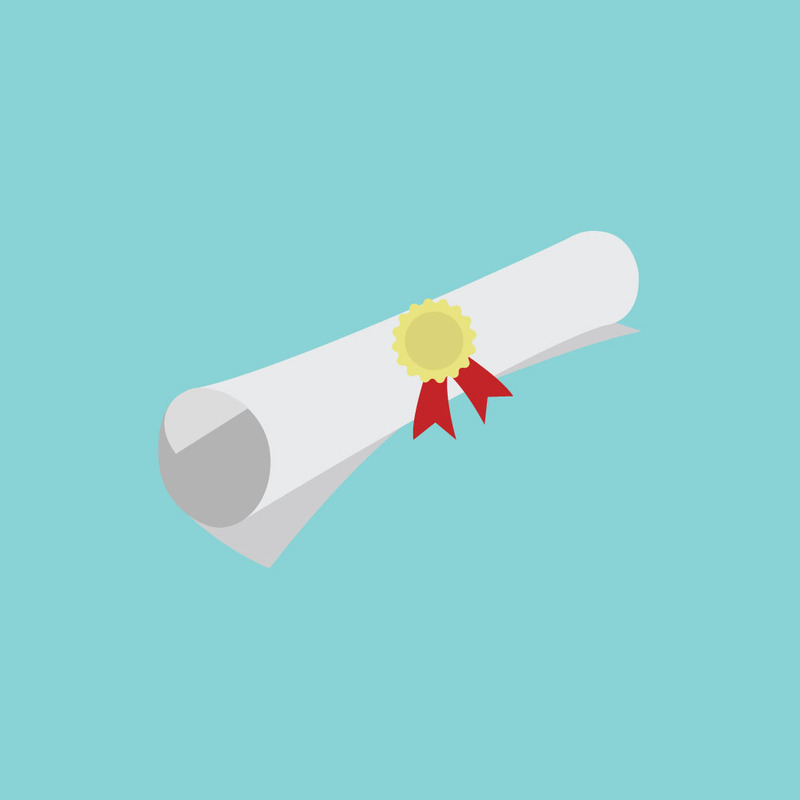 Vintage Diploma Scroll Vector Illustration for Graduation - Features Image 1
