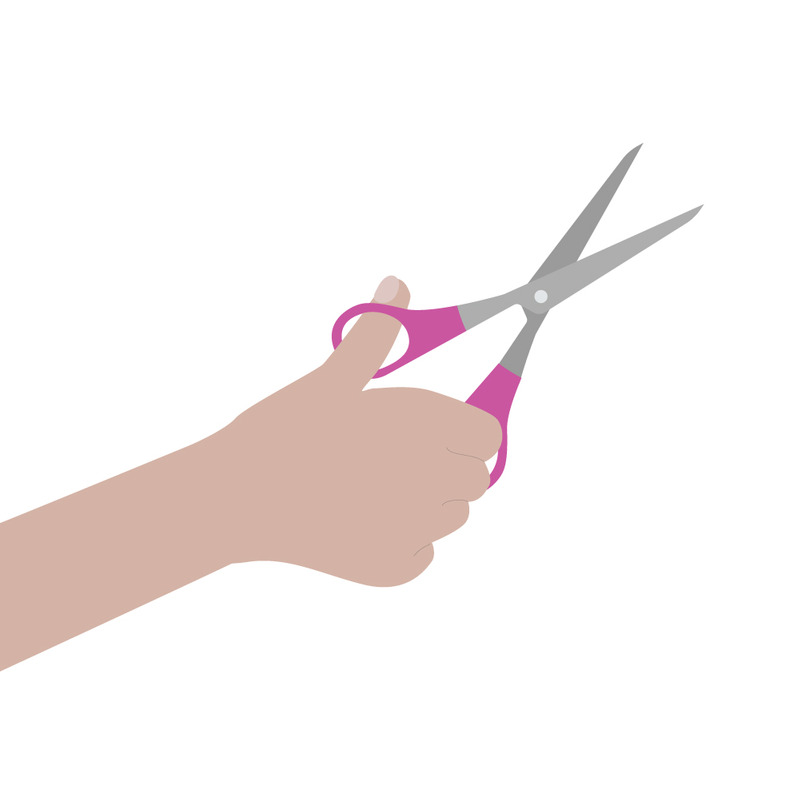 Hand Drawn Kitchen Scissors Vector Illustration Sketch - Features Image 1
