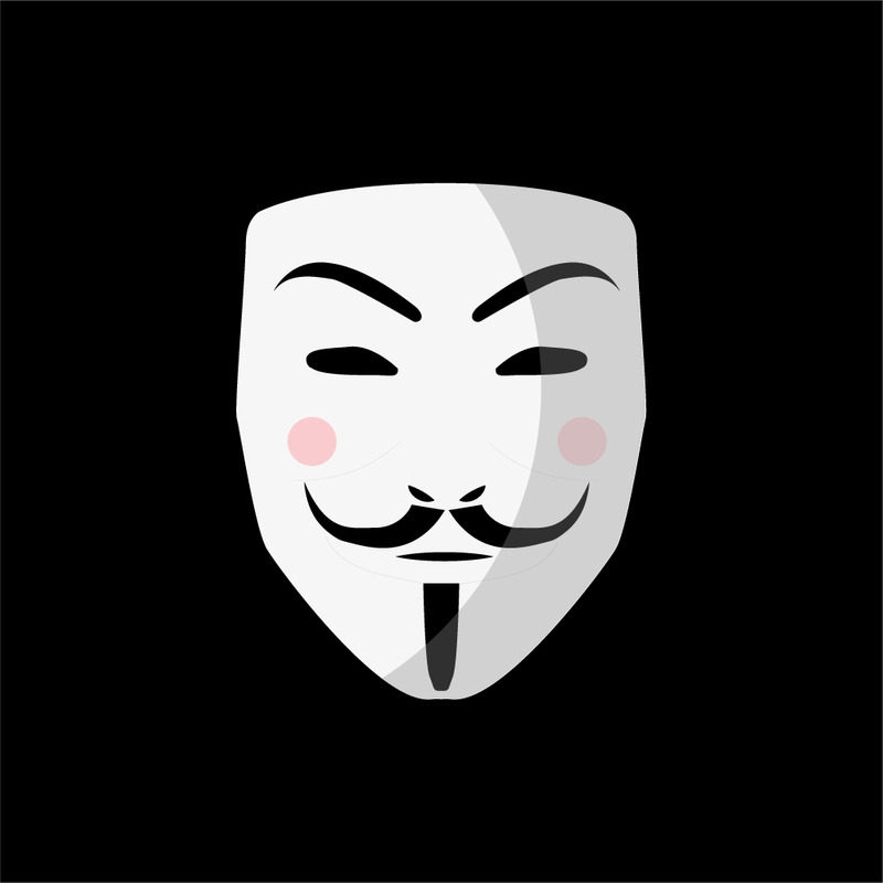 Icône de conception créative du masque de hacker - Caractéristiques de l’image 1
