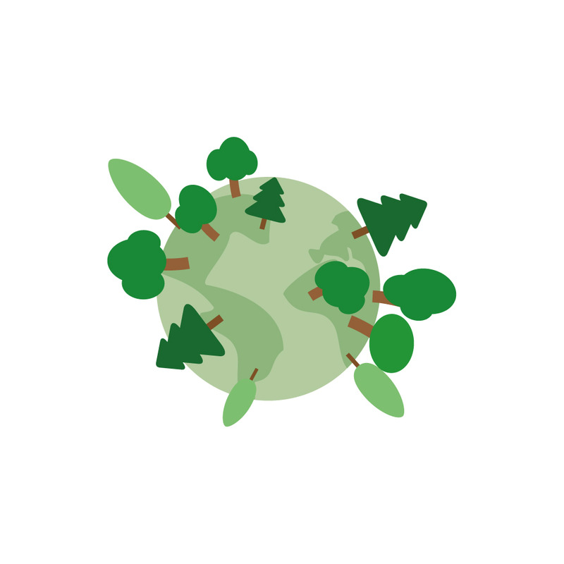 Levendige boomvectorillustratie voor eco-posters en banners ter ere van Arbor Day - Features Image 1