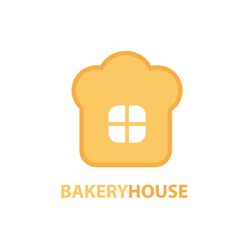Cute bakery logo template for bakers - Features Image 1
