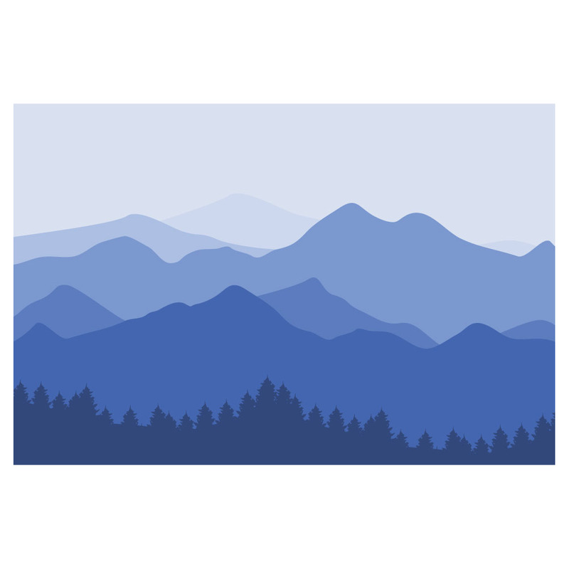 Fond d'écran panoramique représentant une majestueuse chaîne de montagnes - Caractéristiques de l’image 1