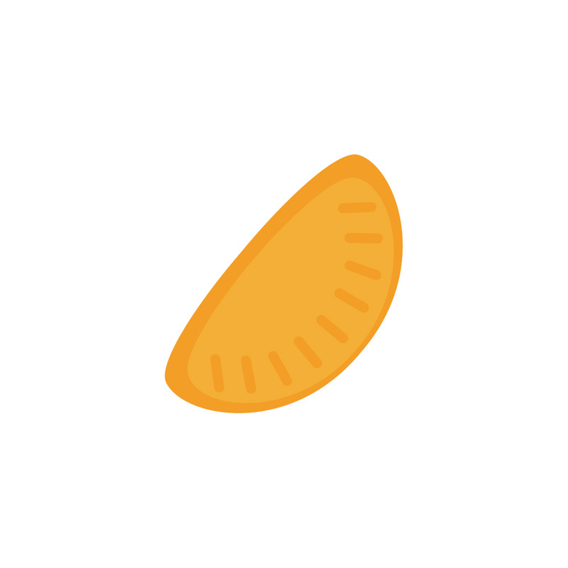 Cherry Patty Flat Vector Icon for Web Design and Food Branding - Features Image 1