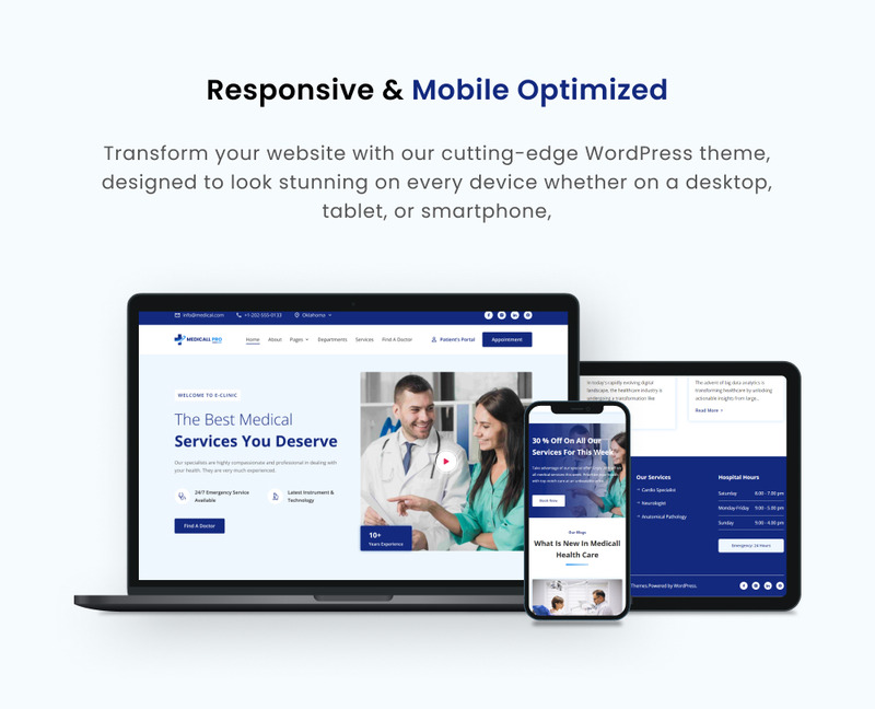 Medicall Pro - Çok Amaçlı Duyarlı Tıbbi Tema - Features Image 2